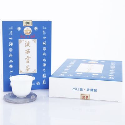Chá escuro orgânico Chá oficial tradicional de Shaanxi com tipo de processamento feito à mão e instruções de fabricação fáceis