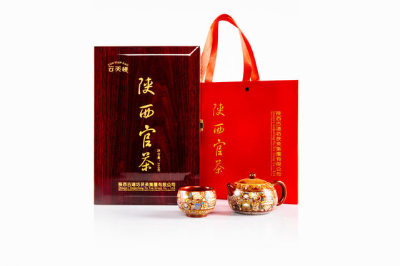 High Grade Shaanxi Official Tea Flavor Caixa de Presente de Chá 500g 5-10 anos Grau 1