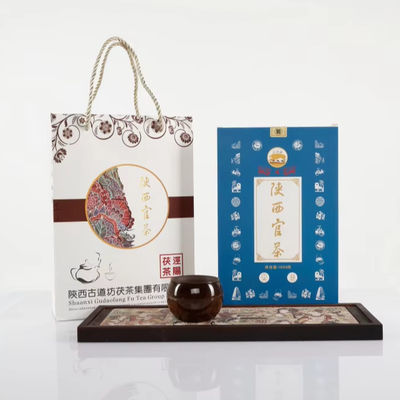 Teia escura de primeira qualidade feita à mão Tipo e conteúdo 1000g Chá Jingyang Fu com aroma forte