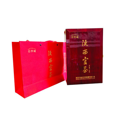 Fermentado estilo Flat Belly Chá Perda de peso Caixa de presente de chá Conjunto personalizado Chá chinês em apresentação elegante 500g