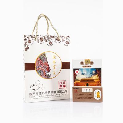 Brew to Drink Selecionados presentes de chá preto da Shaanxi Flat Tummy Tea Series com técnicas de produção antigas na lista