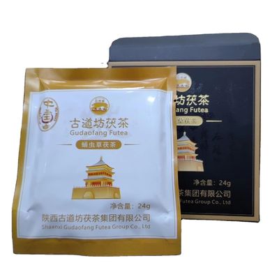 144g Chá chinês Chá Cordyceps Chá Chá escuro feito à mão para presentear amigos e familiares