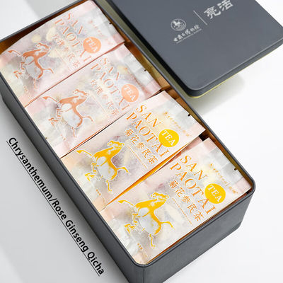 200g de chá saudável ginseng e chá de astragalos para presente de Natal em estilo saco