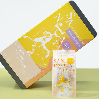 200g de chá saudável ginseng e chá de astragalos para presente de Natal em estilo saco