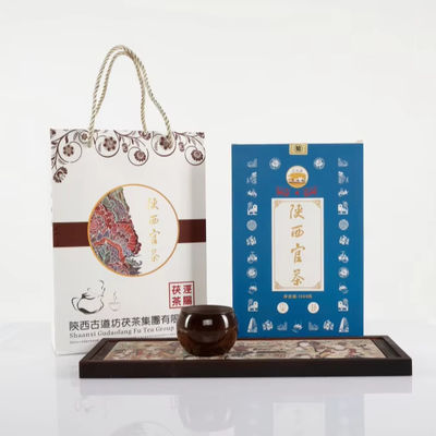 Bebida de Saúde Especialidade 100% Natural Orgânico Quadrado Bolo de Chá Chá Negro Grau 1 da Shaanxi Official Tea Manufacturing