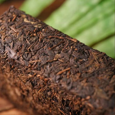 Tradicional Artesanato 500g Top Grade Dark Cake Fu Brick Chá Prensado Chá Perfumado Chá Negro