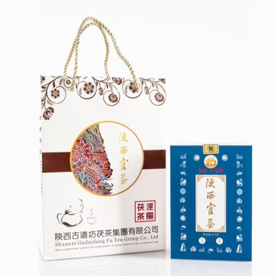 Chá Negro Orgânico tijolo Shaanxi Oficial Chá Orgânico Fermentado Chinês com Ingredientes Naturais