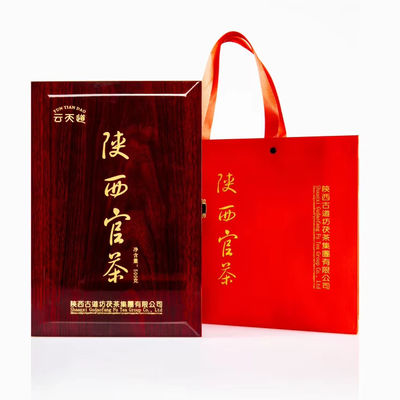 Chá oficial chinês como presente 500g de perda de peso e redução de gordura Chá saudável Caixa de presente de chá preto Vida útil a longo prazo