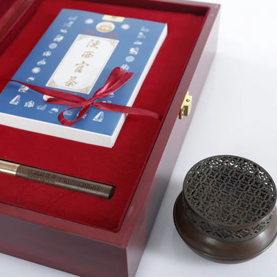 Instruções para beber Shaanxi Cartão de visita Chá Fu Chá tradicional chinês Perfeito para presentes de amigos
