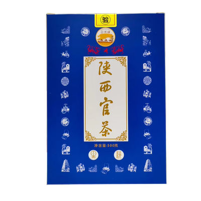 Chá comprimido prensado feito à mão Chá oficial Shaanxi Chá seguro e sem aditivos Chá fermentado