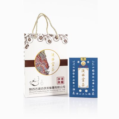 Estilo Chá escuro Chá oficial Shaanxi Chá de flor dourada Chá preto Chá personalizado Instruções para preparar e beber
