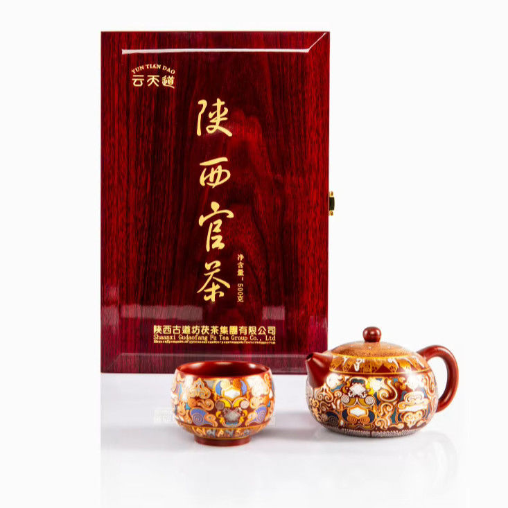 Bebida especial de saúde Chá chinês sem aditivos para perda de peso em caixa de presente