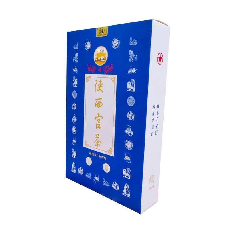 1 kg de chá chinês pós-fermentado chá escuro comprimido feito à mão chá de tijolo Fu Zhuan Uma mistura perfeita de tradição e sabor