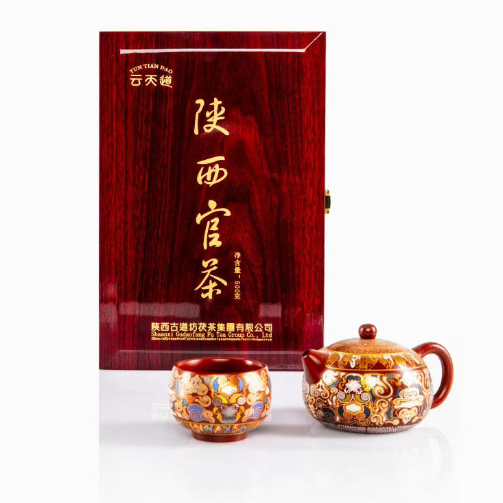 Experimente o melhor do chá chinês com o chá orgânico Flat Tummy Tea sem aditivos e embalagem de caixa de presente requintada
